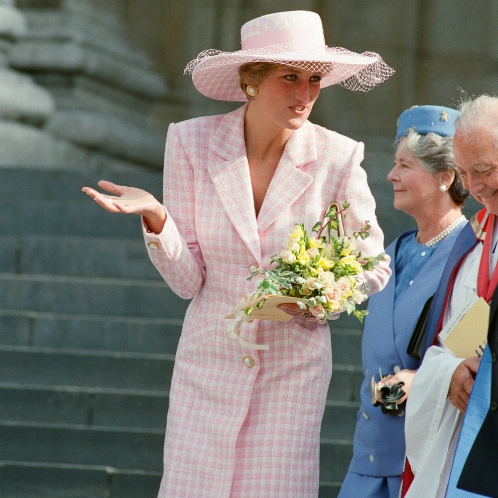 From Blush to Fuchsia: 25+ Outfits That Prove Princess Diana Was in ...
