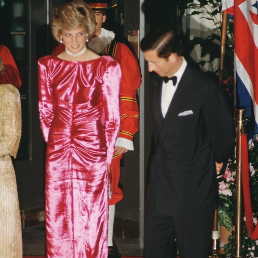 From Blush to Fuchsia: 25+ Outfits That Prove Princess Diana Was in ...